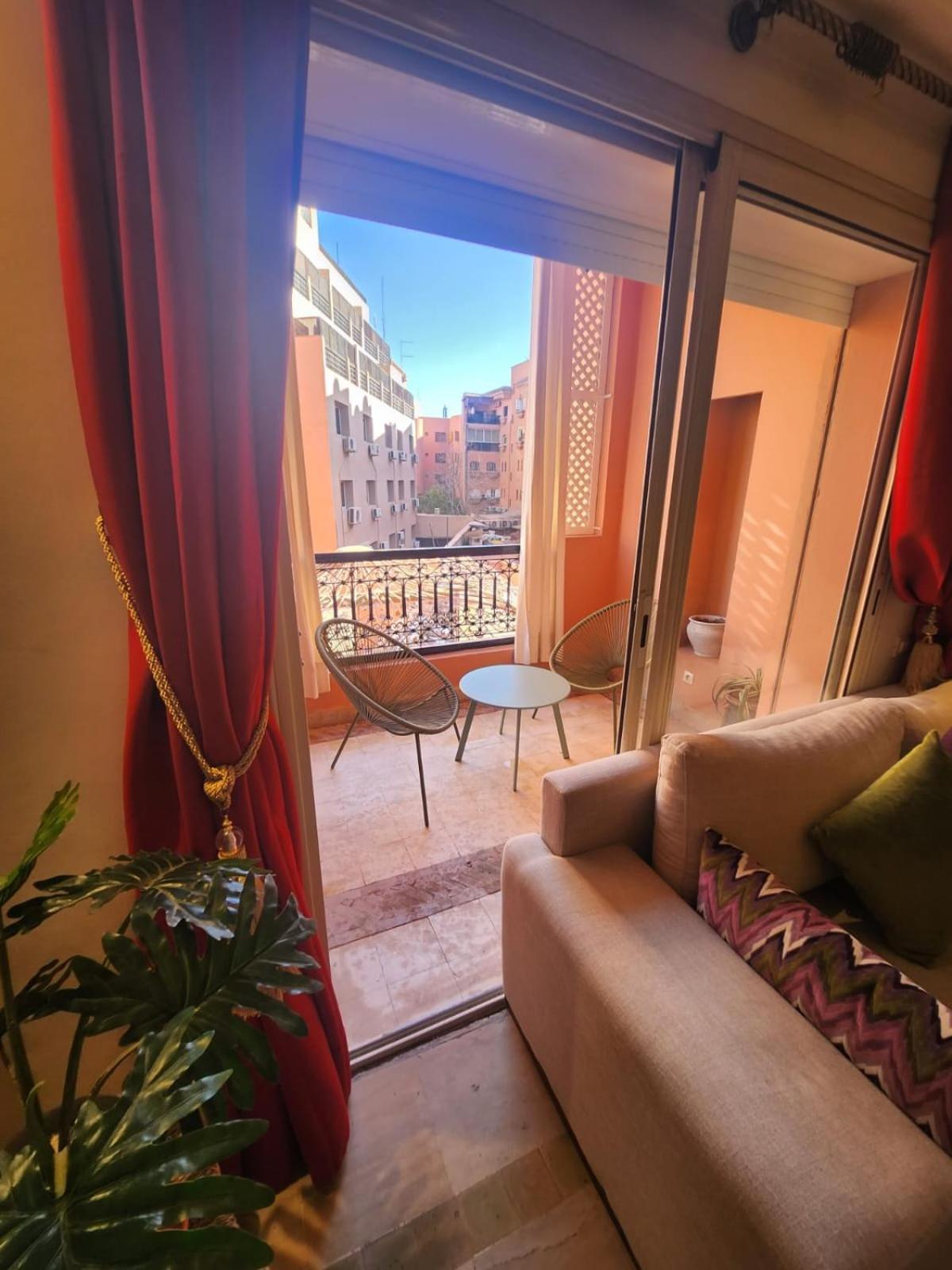 Appartement Patio Centre Gueliz Marakeş Dış mekan fotoğraf